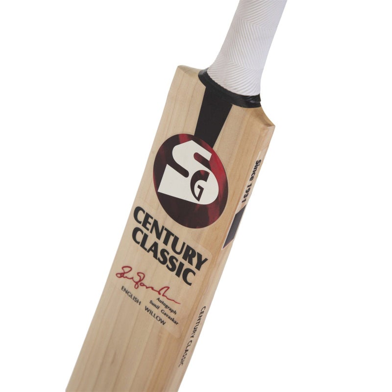 SG Century Classic English Willow Cricket Bat Size 6 - 1080gms - Image 2